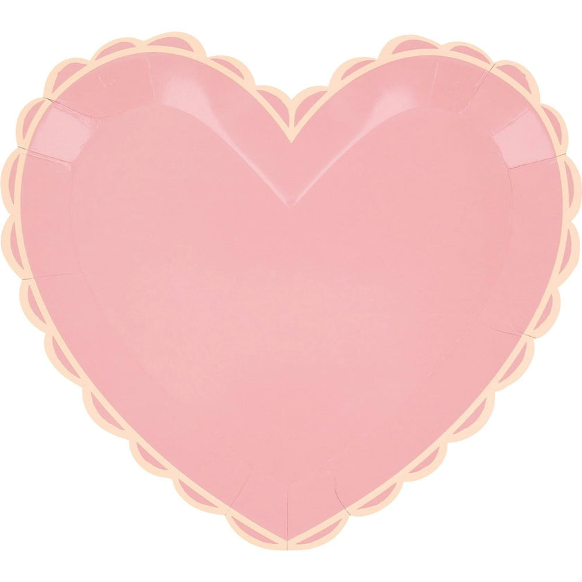Pastel Heart Large Plates