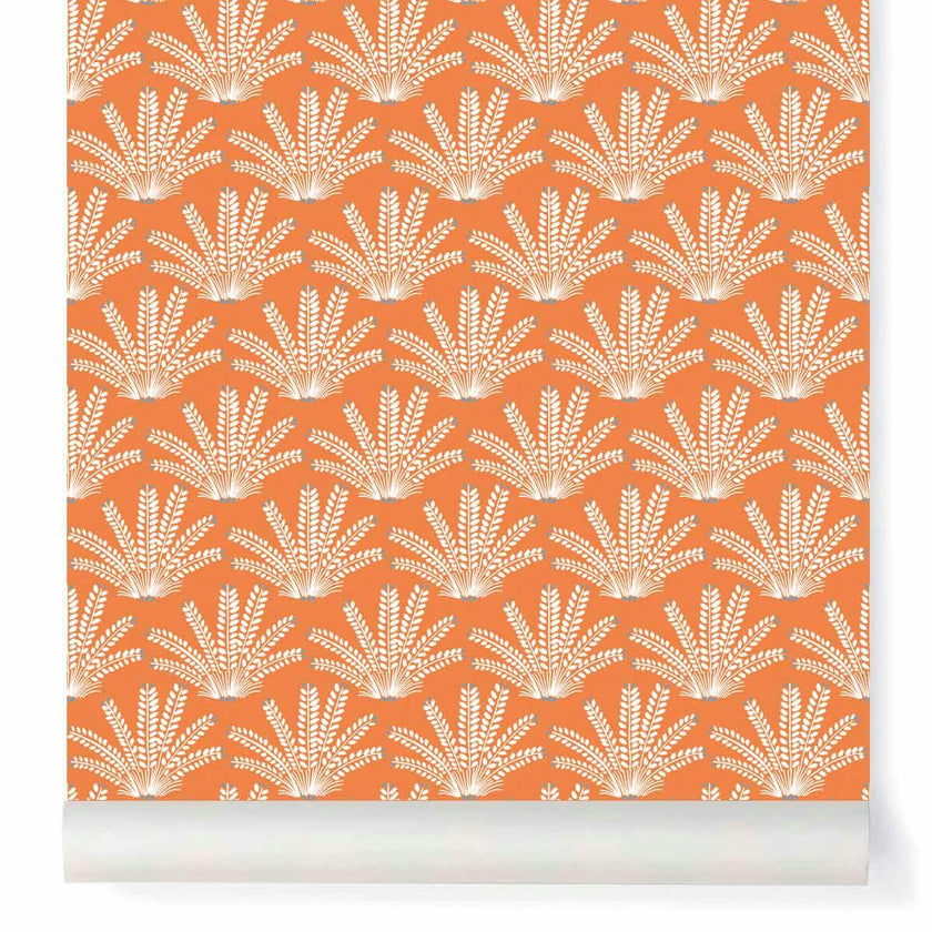 Papier peint MARACAS coloris Terre battue