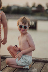 Original Round Sustainable Sunglasses | Bio-Based Bendable Polarized | Fern