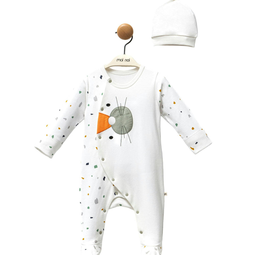 Multicolor Polka Dot One-Piece Set