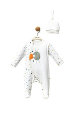 Multicolor Polka Dot One-Piece Set