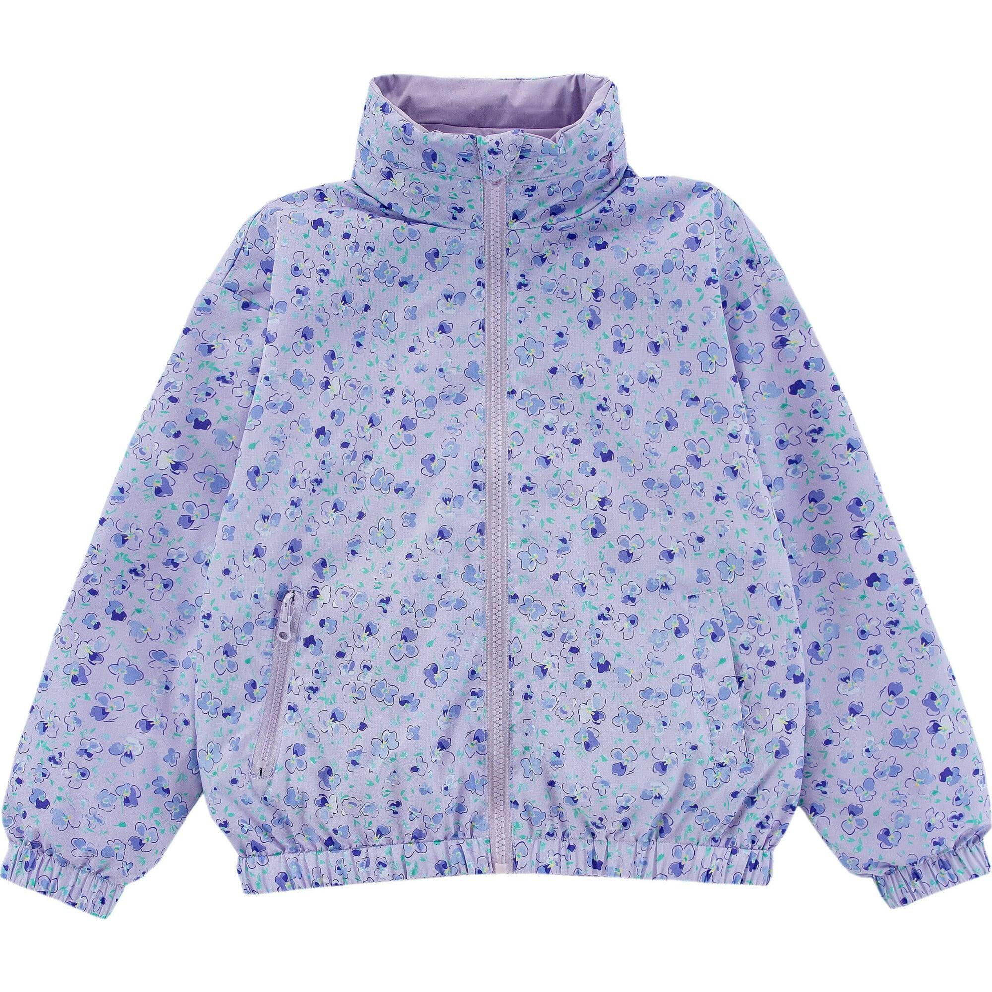 Max Reversible Rain Jacket Windbreaker, Purple Wisteria