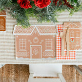 Baking Spirits Bright Gingerbread House Large Plates