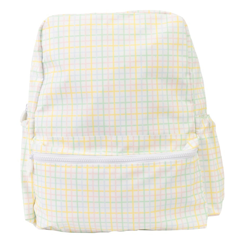 The Backpack in Multi Windowpane