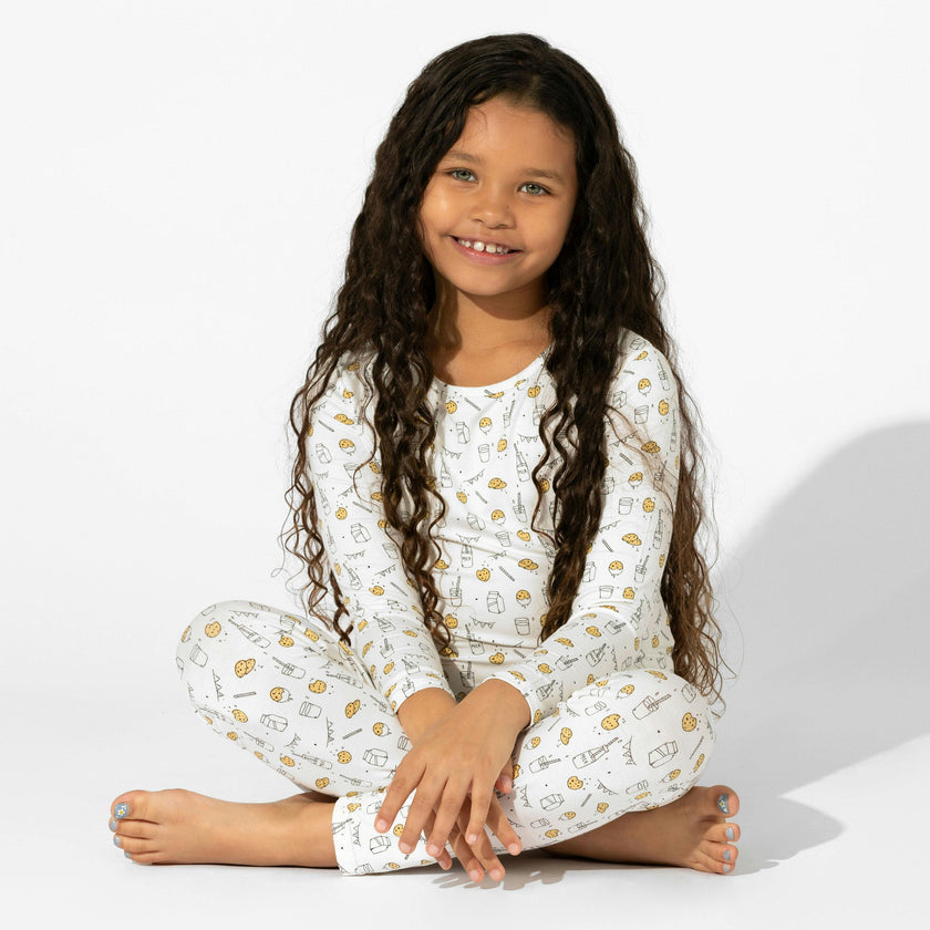 Milk & Cookies Bamboo Kids Pajamas