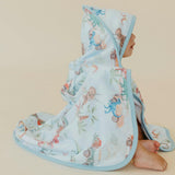Premium Baby Knit Hooded Towel - Dino Explorer