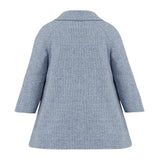 Islington Coat - London Couture - Porcelain Blue