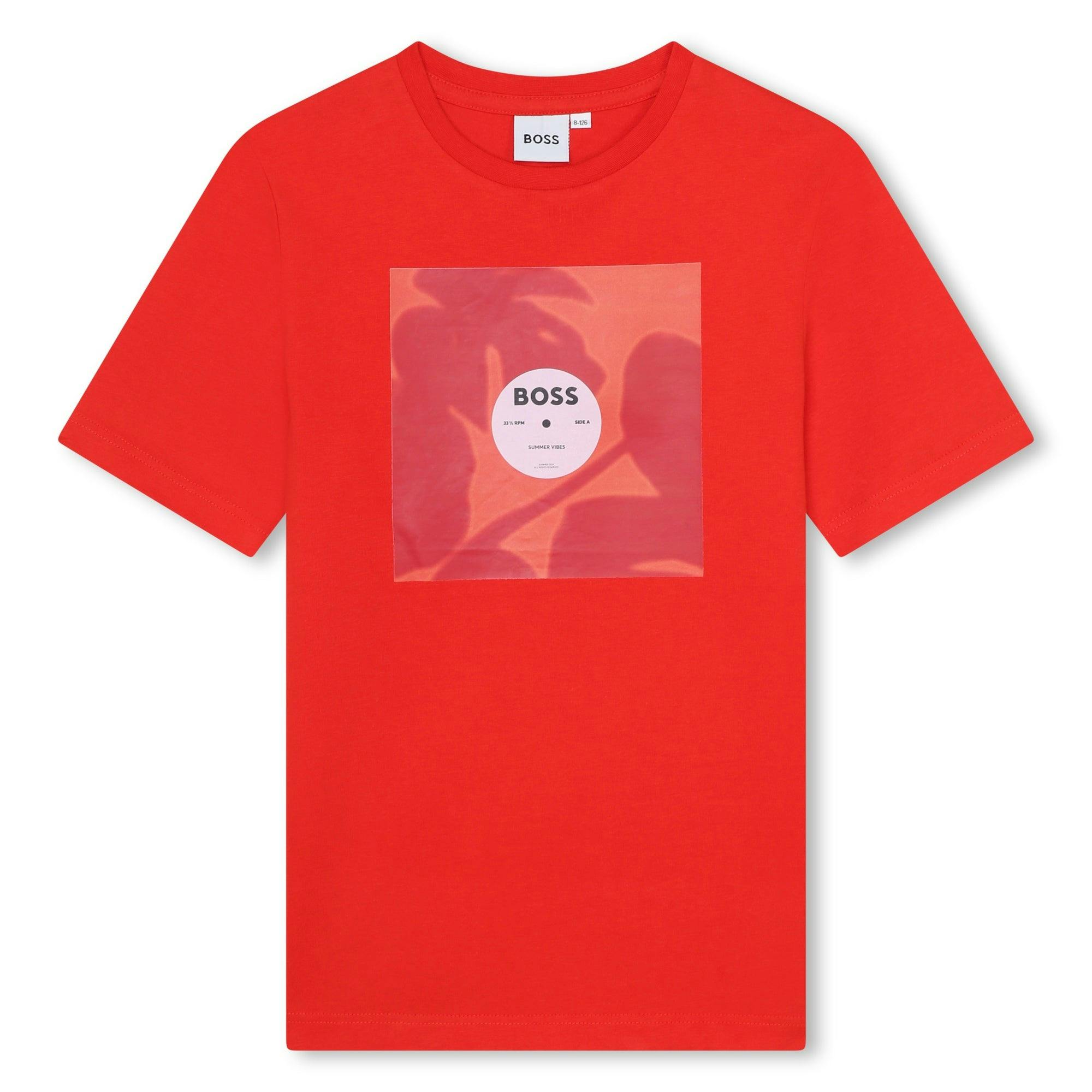 BOSS KIDSWEAR Summer Vibes Boss Records T-shirt