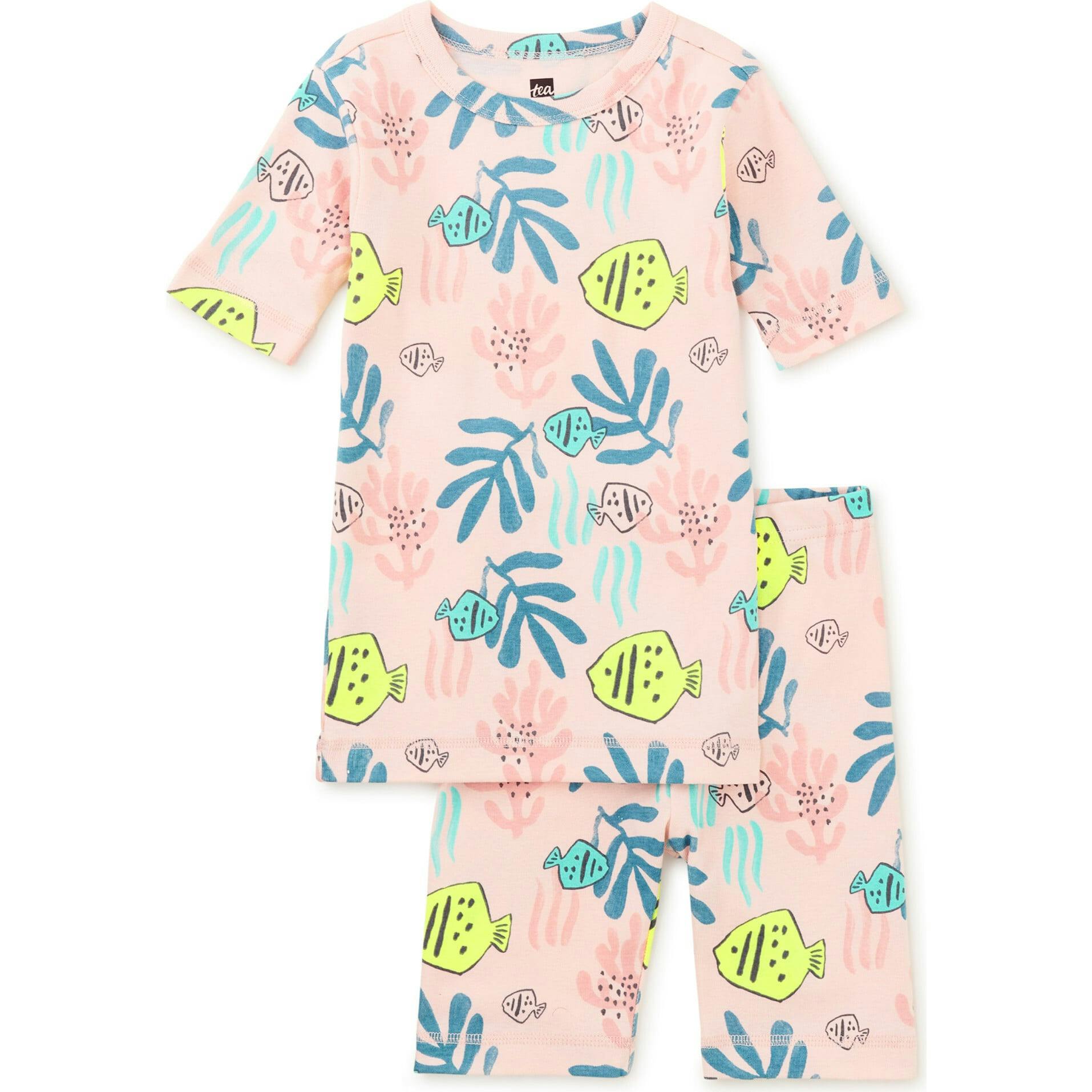 In Your Dreams Above-Knee Short Pajama Set, Multi
