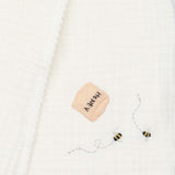 Swaddle W/ Embroidery