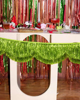 Limelight Scallop Fringe - scalloped banner