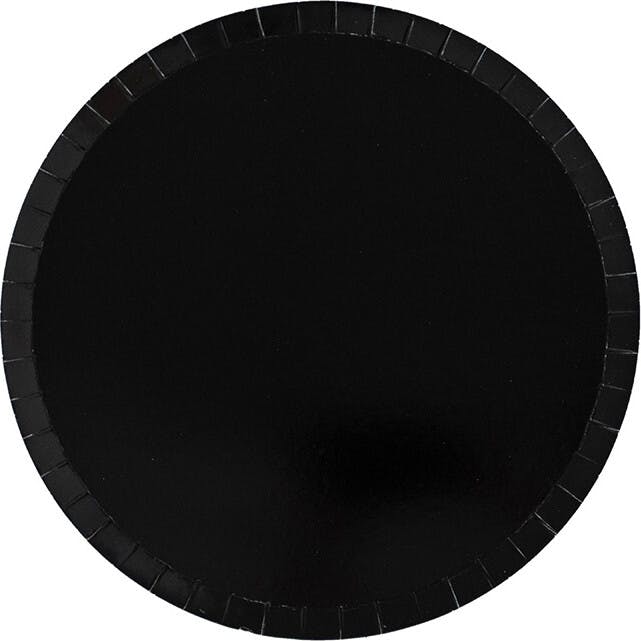 Shades Onyx Dessert Plates