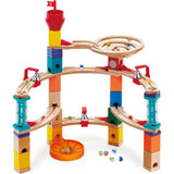 Quadrilla Castle Wooden Marble Run Construction