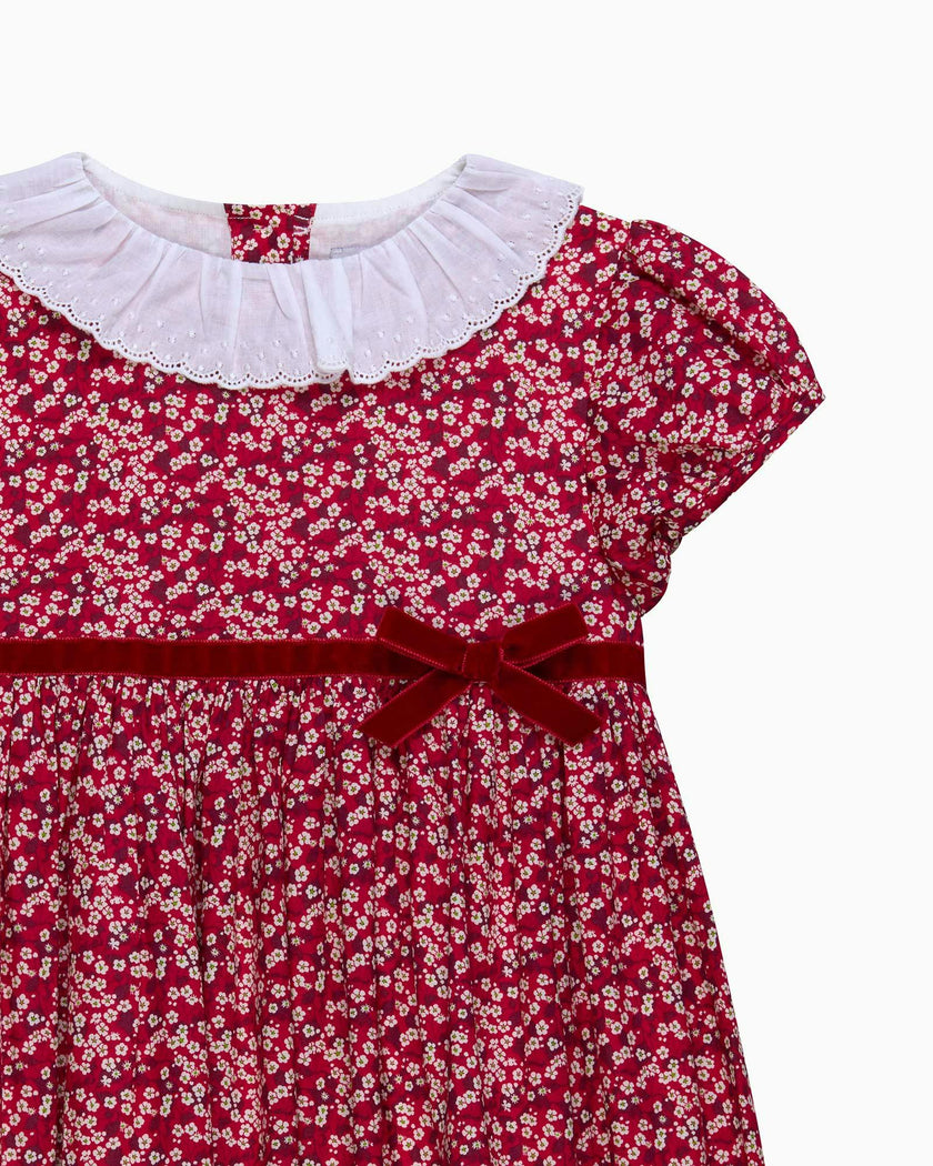Red Mitsi Valeria Dress