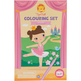 Tribe: Coloring Set - Ballet - Activity Set w/ Stickers