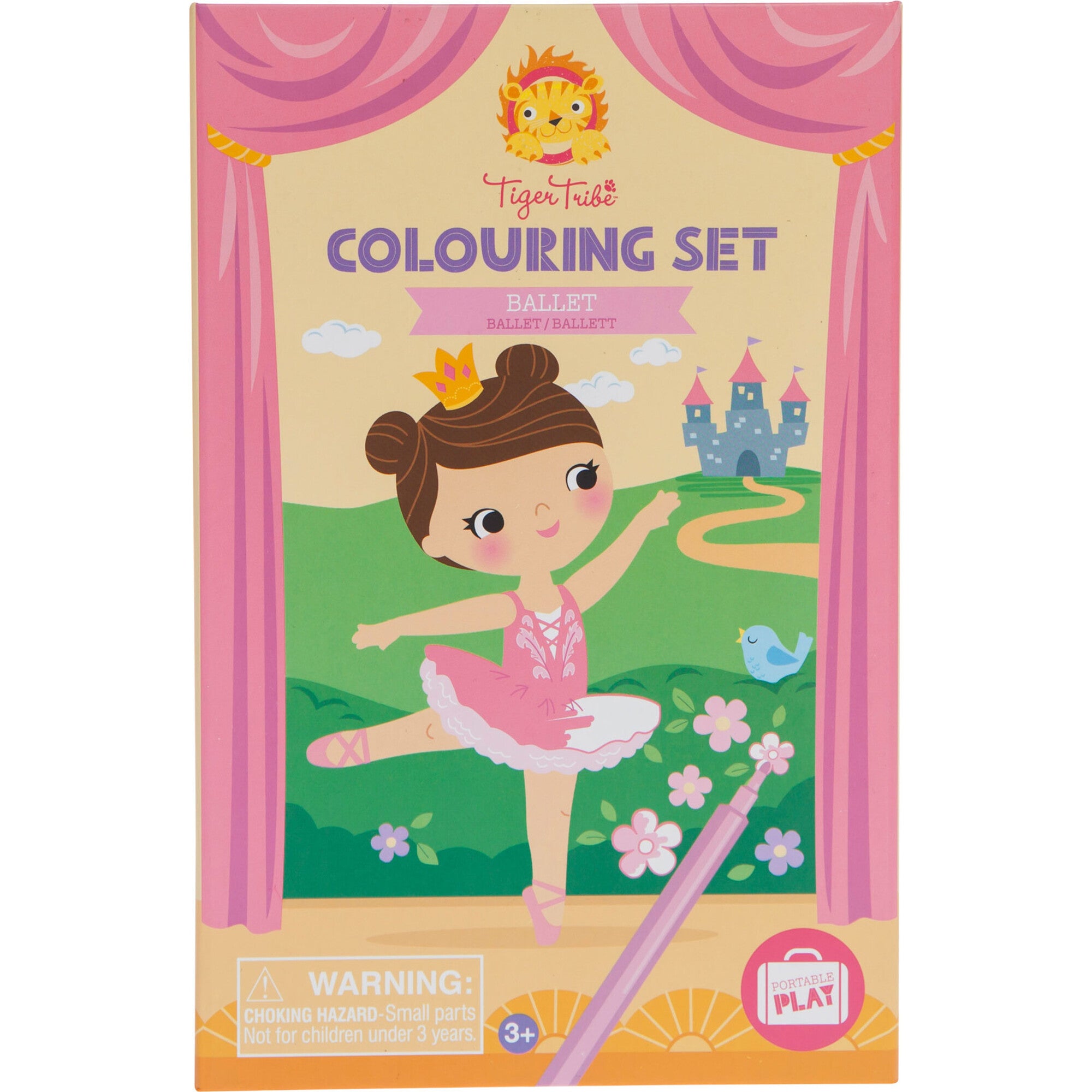 Tribe: Coloring Set - Ballet - Activity Set w/ Stickers