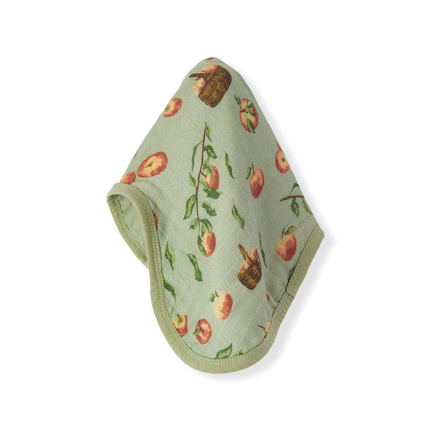 Apple Orchard Contour Four Layer Burp Cloth