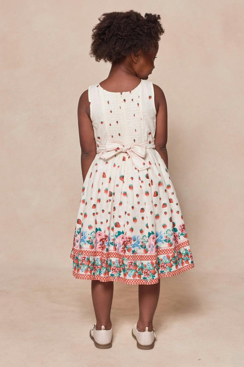 Mini Sadie Dress in Strawberry Vintage Tier
