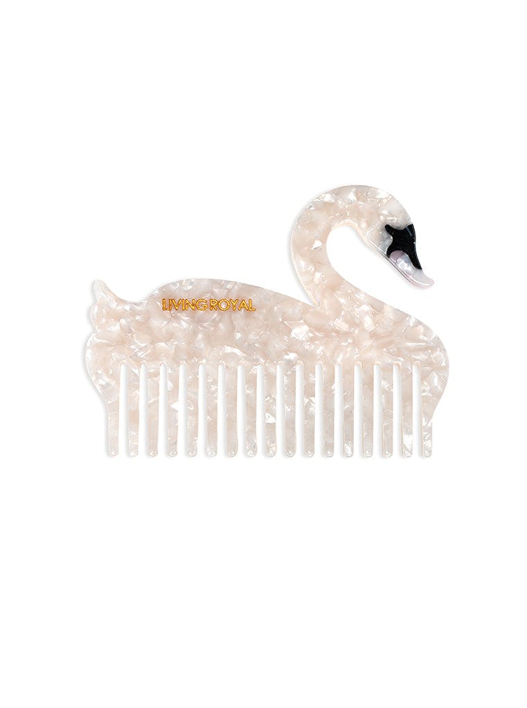 Swan Hair Comb
