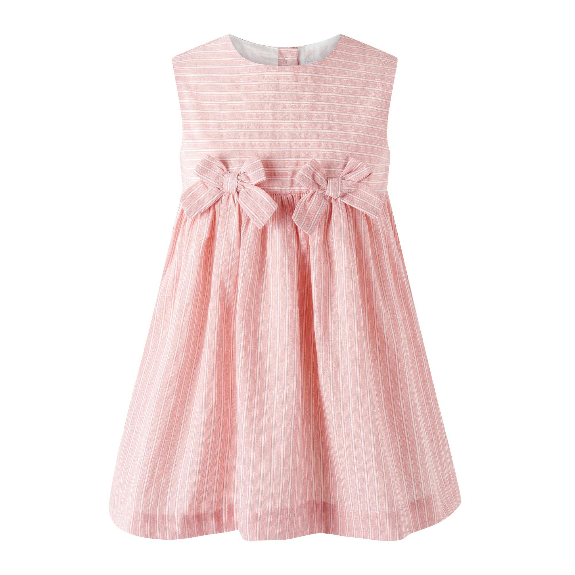 Bow Stripe Dress
