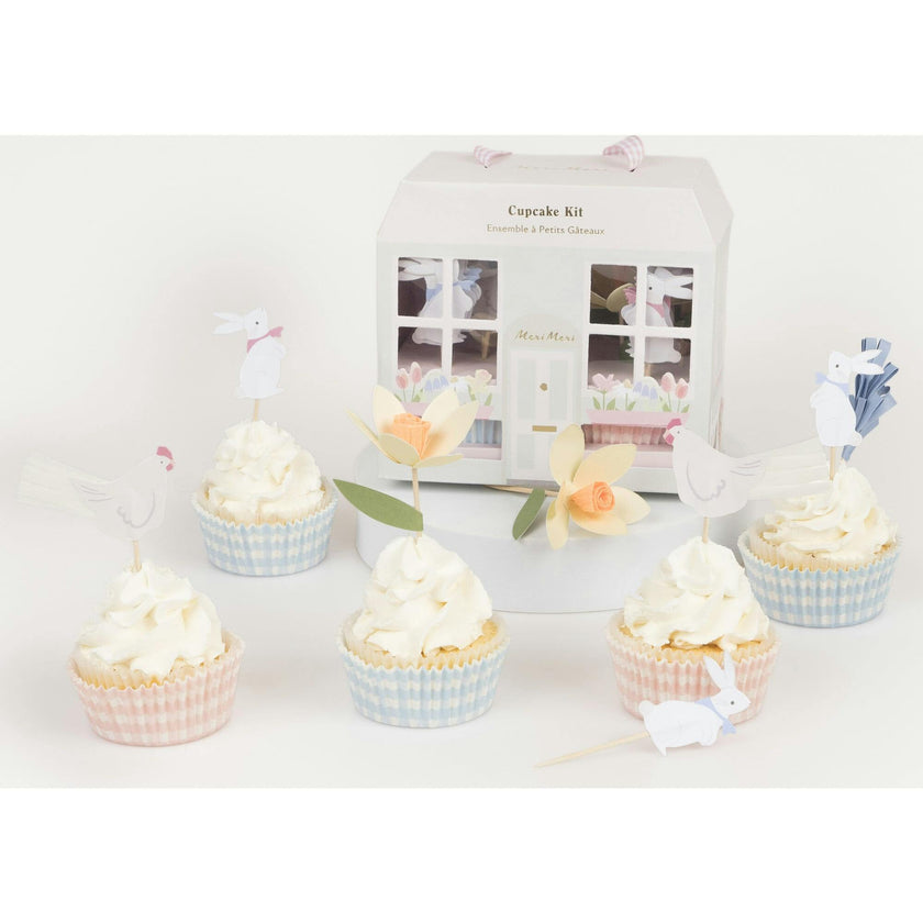 Easter Cottage Cupcake Kit