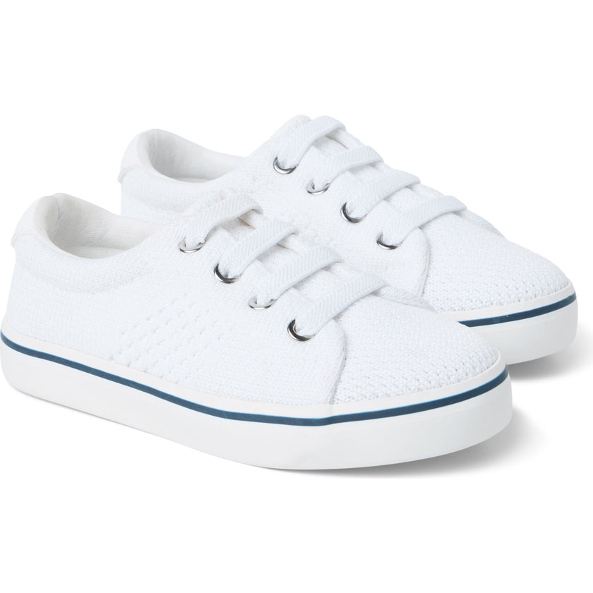 Knit Sneaker, White