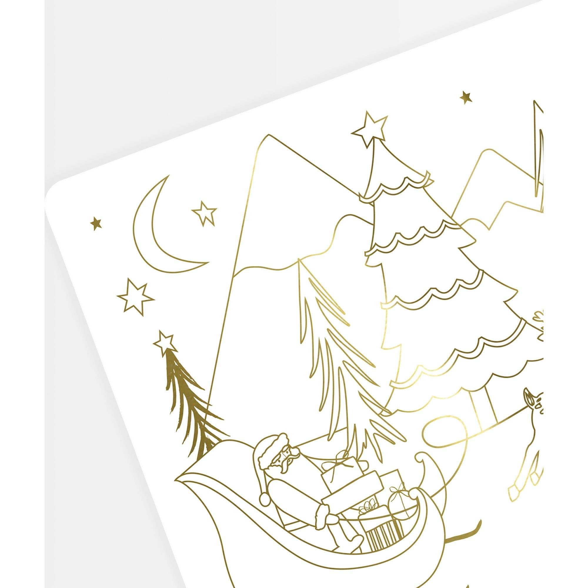 Christmas Coloring Placemats