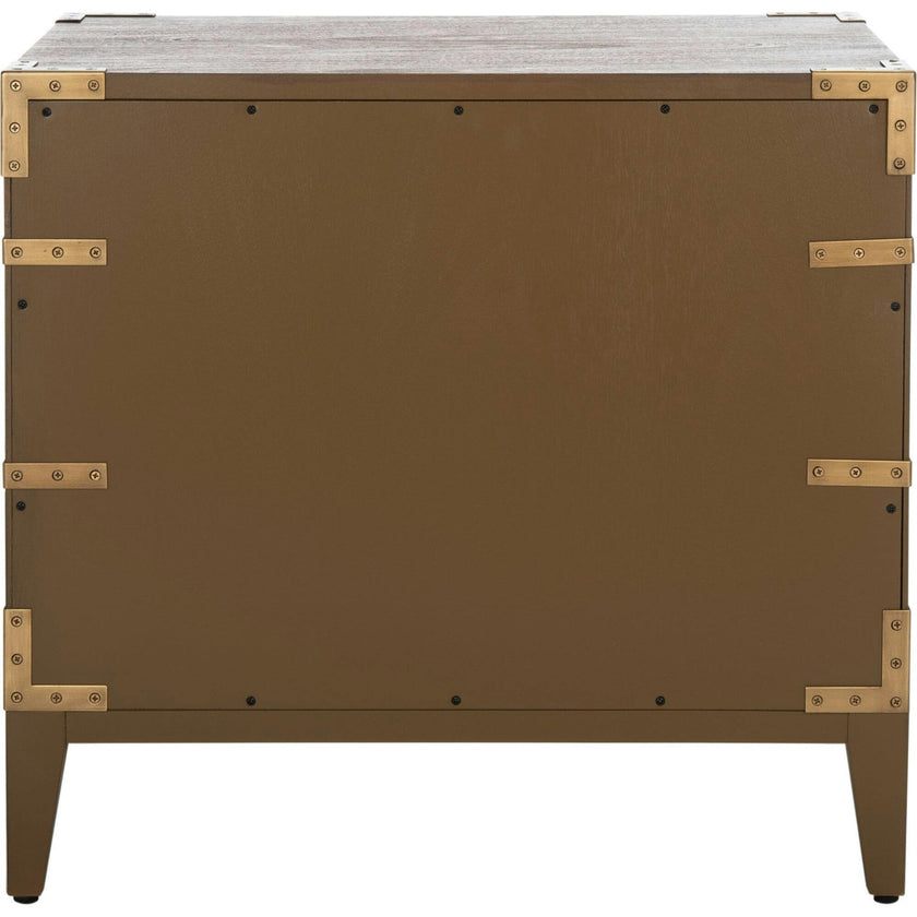 Nisha 3 Drawer Nightstand
