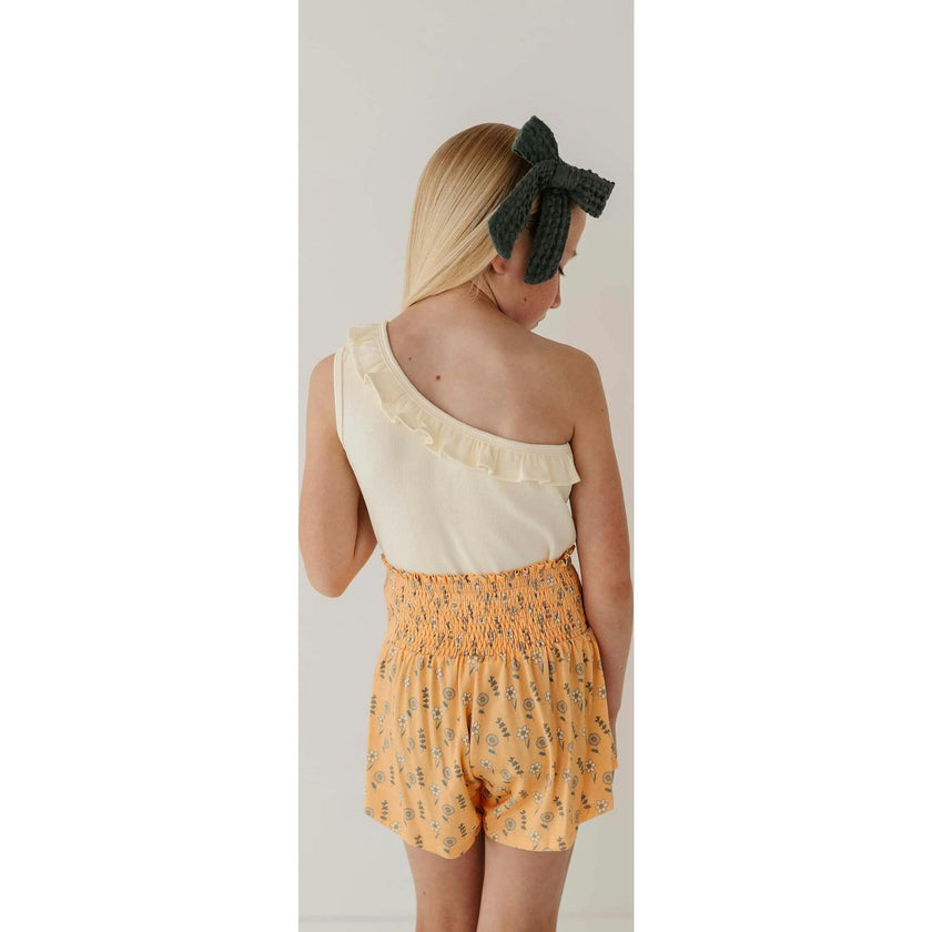 One-Shoulder Ribbed Tank