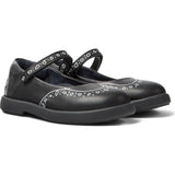 Duet Twins Printed Leather Mary Jane Shoes