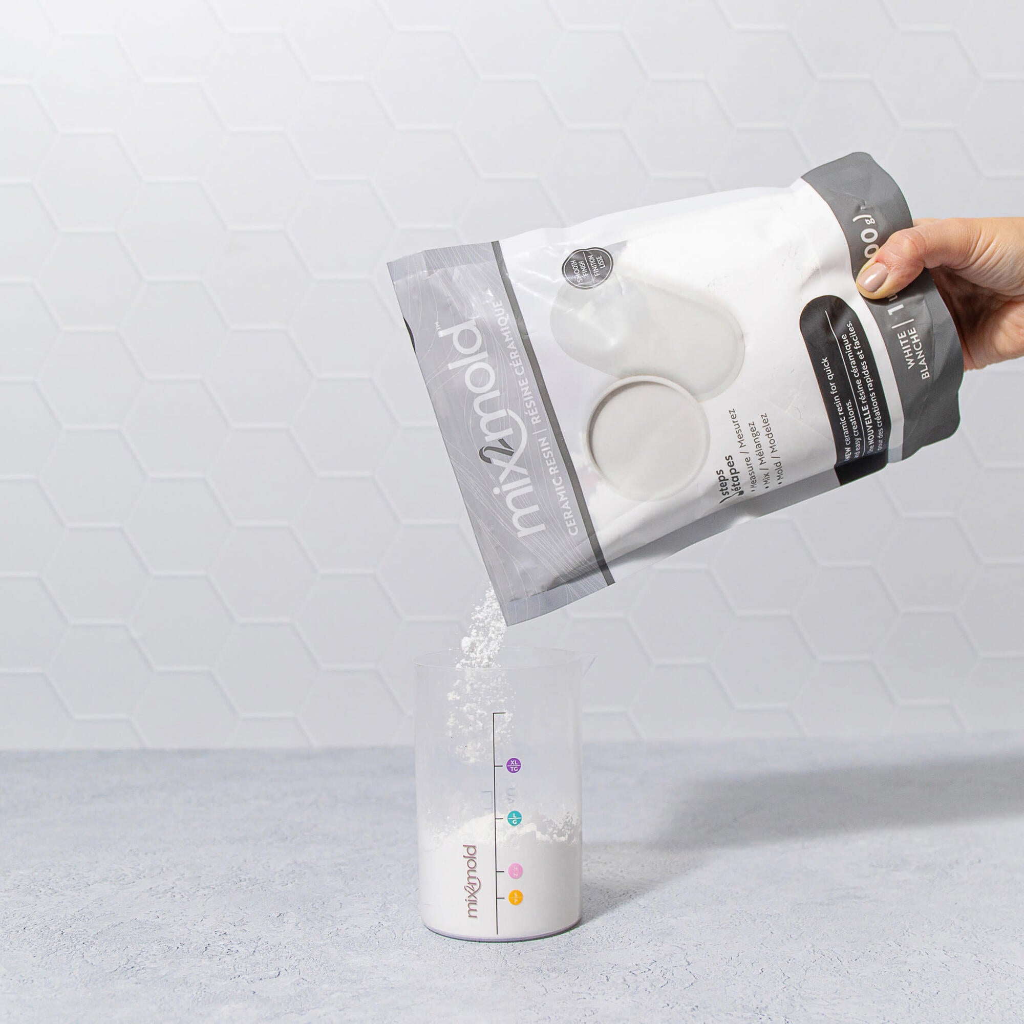 Brea Reese: Mix2Mold Ceramic Resin - White Powder