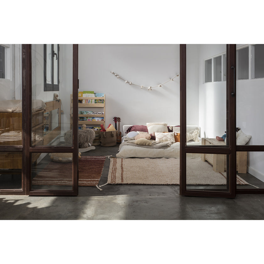 Twin Reversible Rug, Brown