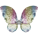 Rainbow Sequins Skirt w/Wings & Wand Size 5/6