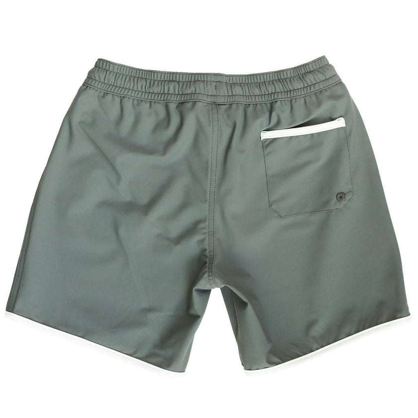 Tommaso Swim Shorts Sage Green And Ivory