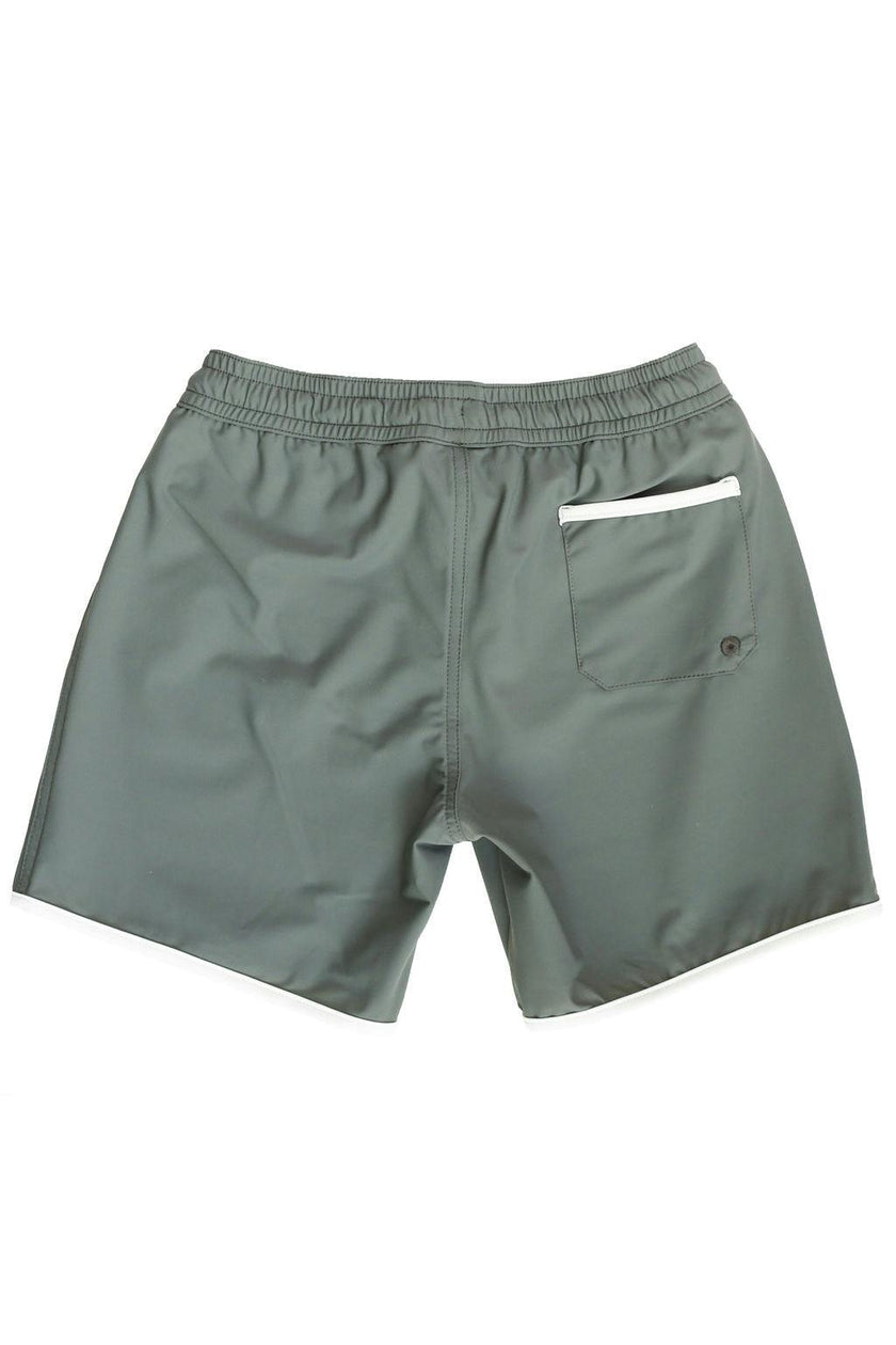 Tommaso Swim Shorts Sage Green And Ivory