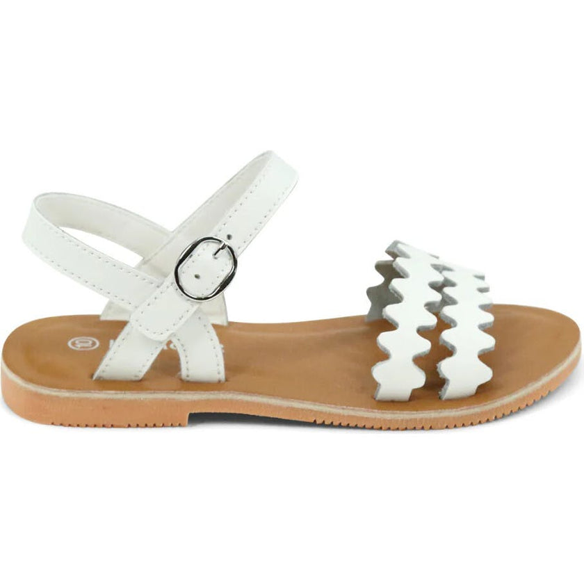 Eden Scalloped Sandal