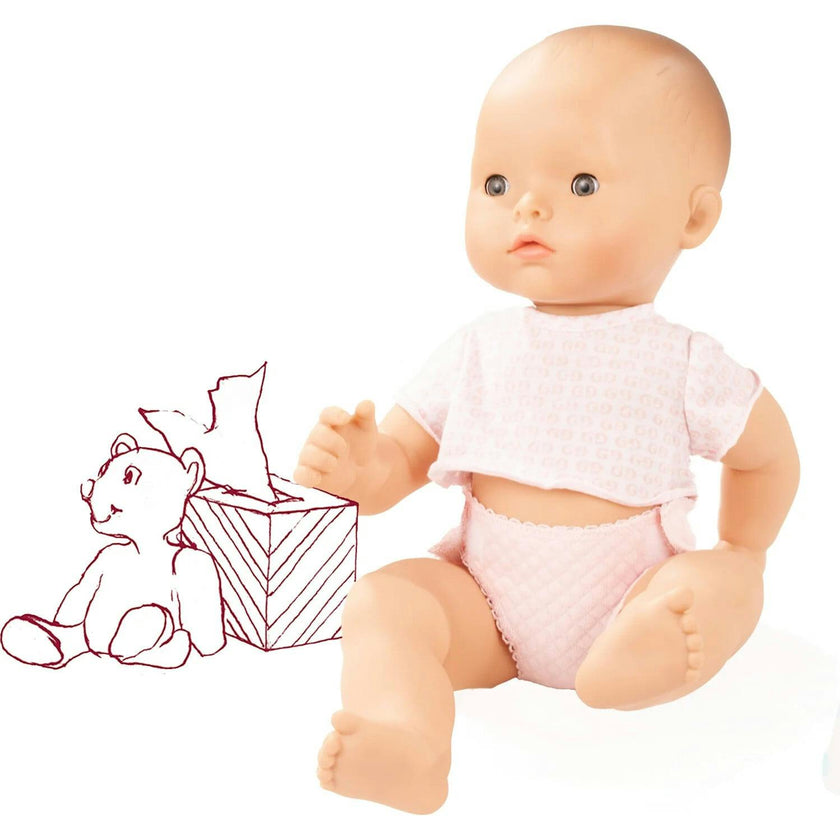 Gotz Maxy Aquini 16.5" All Vinyl Bath Baby Doll