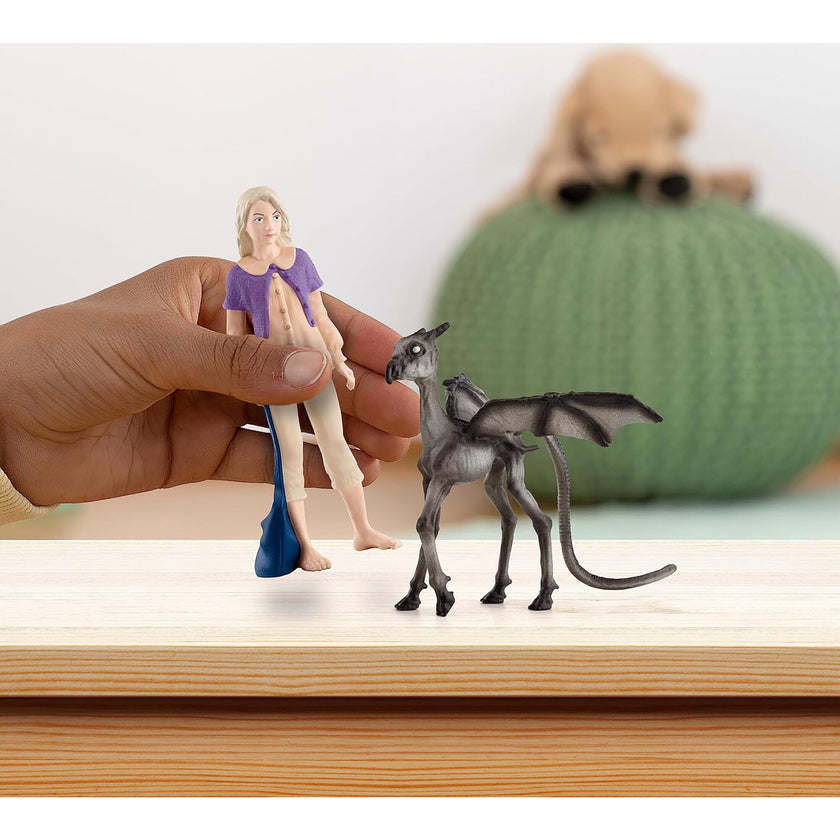 Schleich Wizarding World of Harry Potter: Lovegood & Baby Thestral Figurines