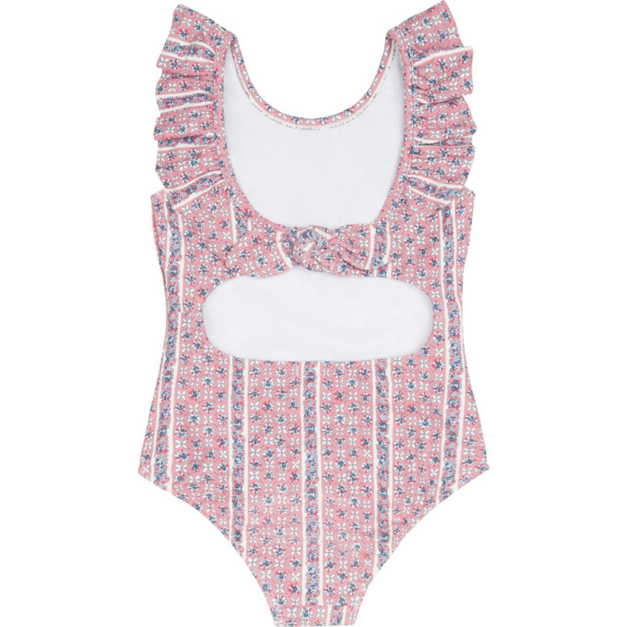girls rosa vine ruffle collar one piece
