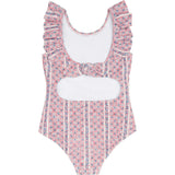 girls rosa vine ruffle collar one piece