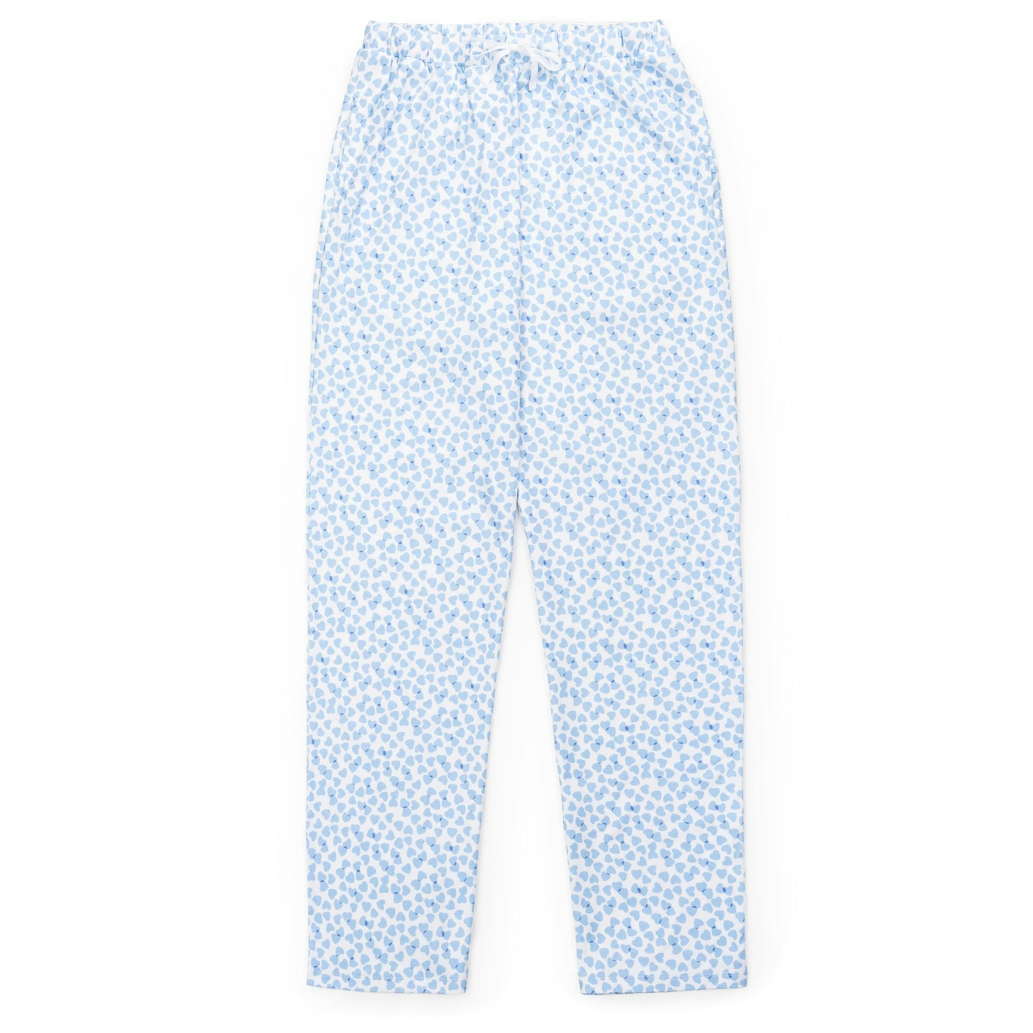 Brent Men's Hangout Pant - Confetti Hearts Blue