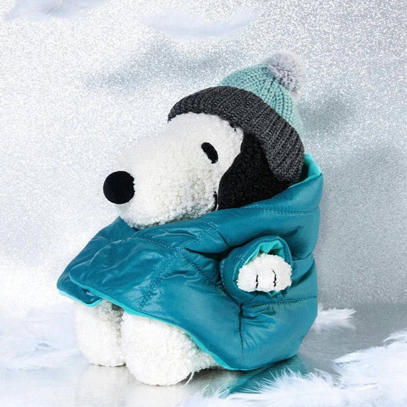 Plush PEANUTS SNOOPY with Puffer Jacket 8"