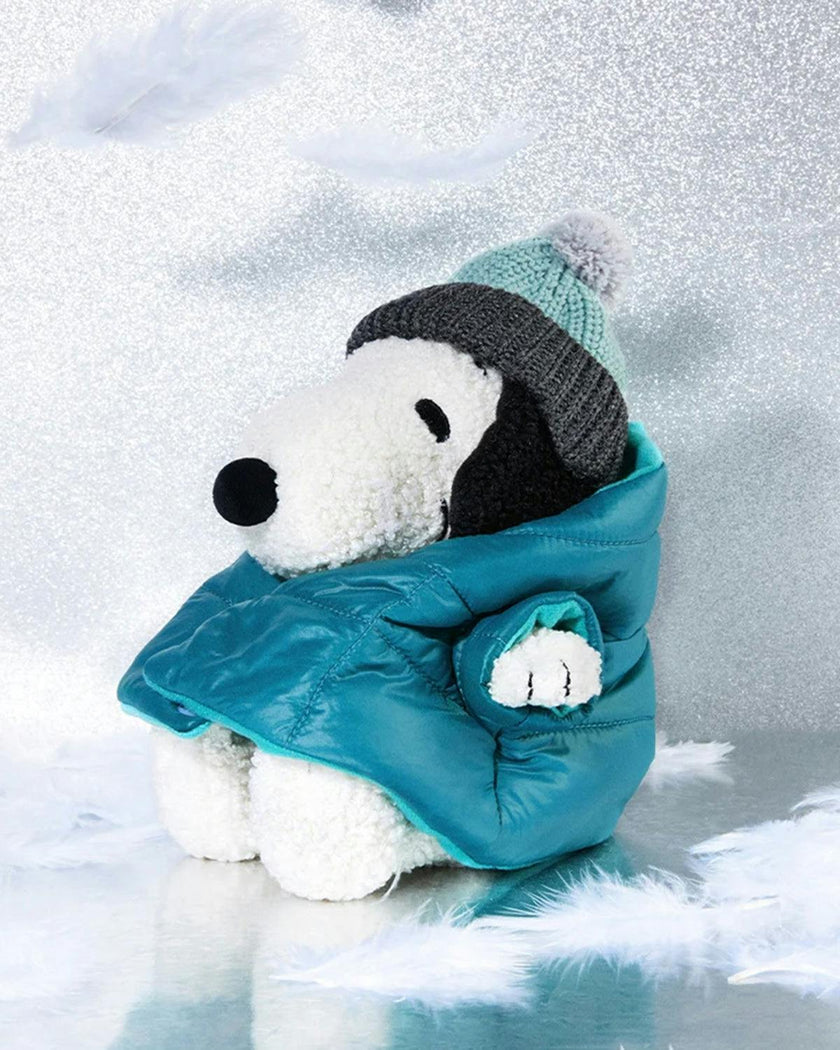 Plush PEANUTS SNOOPY with Puffer Jacket 8"