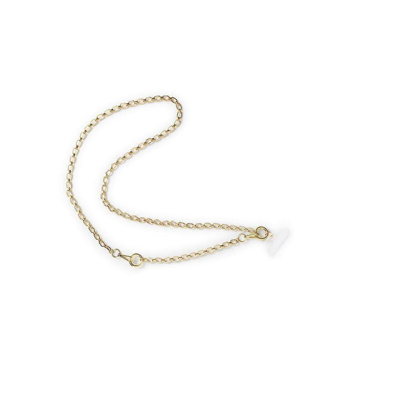 Gold Standard Matte Gold Phone Chain – 26-Inch