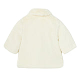 Cream Faux Fur Coat