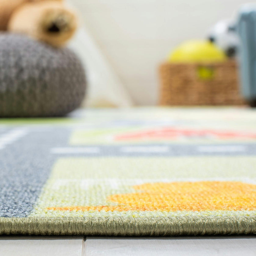 Kids Playhouse Journey Rug, Green