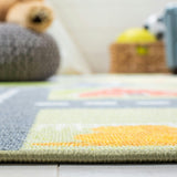 Kids Playhouse Journey Rug, Green