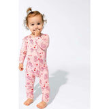 PAW Patrol: Valentine's Pink Bamboo Convertible Footie