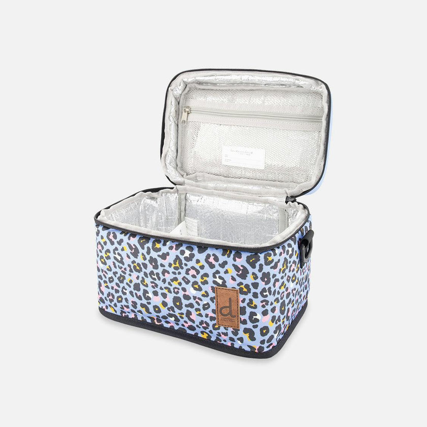 Little Girl Leopard Practical Large Capacity Lunch Box