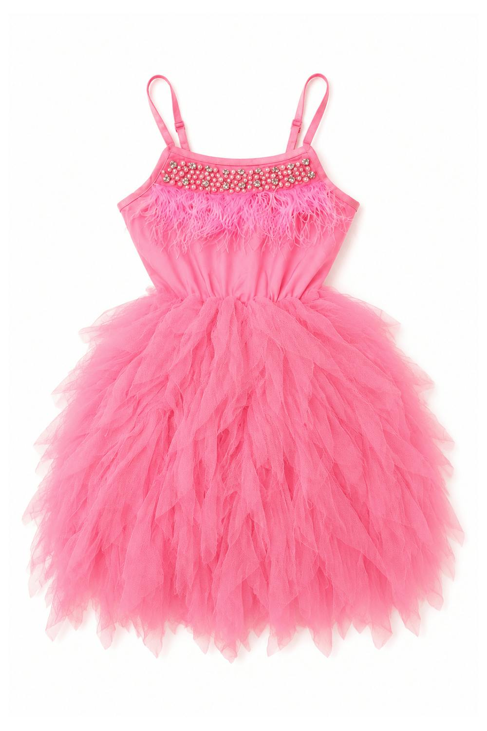 Pink Diamonds and Pearls Dress